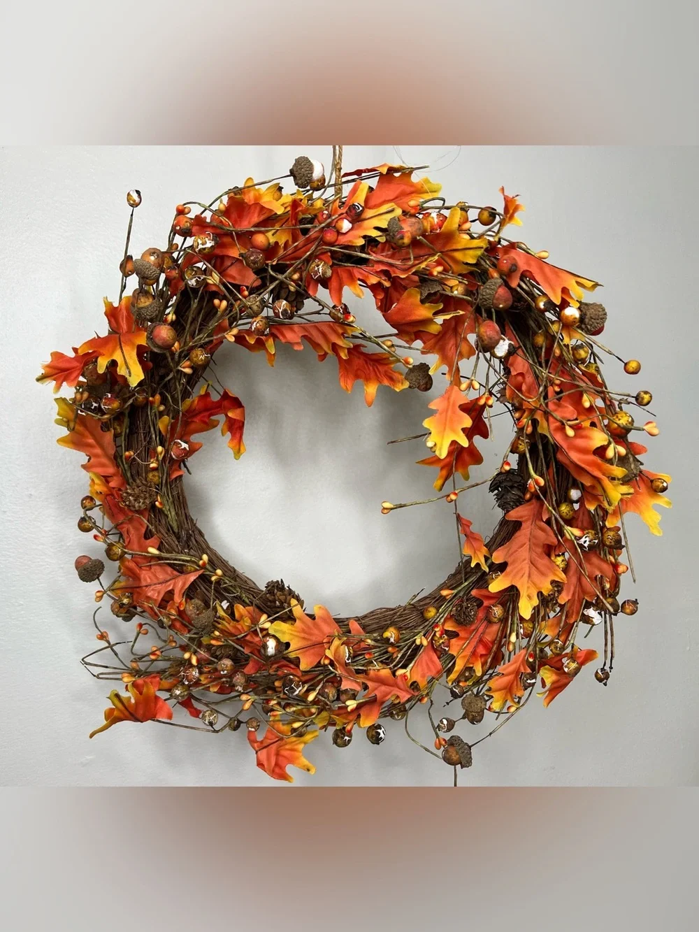 Fall Leaf Wreath